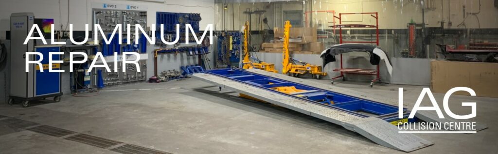 aluminum repair iag collision centre